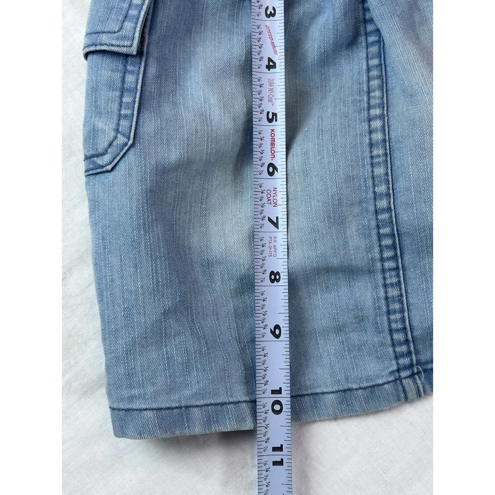 Old Navy Toddler Jean Skort with Pink Ribbon Belt, SIZE 4T